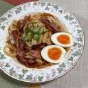 豚(ベーコン)キムチうどん